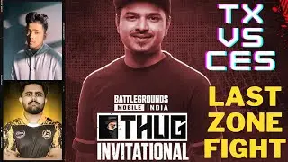 Thug Invitational Season 5 | TX VS 7 Teams Last Zone Fight😱