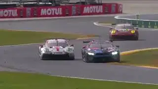 #IMSA #Rolex24 2020 :: BMW Team RLL BMW M8 GTE vs Porsche GT Team Porsche 911 RSR | @newsforcar