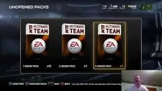 Madden 15 Ultimate Team MUT Pack Opening PS4: badge packs