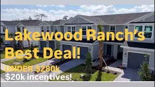 Aurora: Lowest-Priced Townhomes in Lakewood Ranch 🏡 $282K&ndash;$287K(+$20k INCENTIVES!)