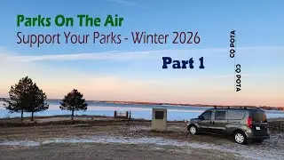 POTA Support Your Parks - Winter 2026. CW Parks On The Air activation - Part 1