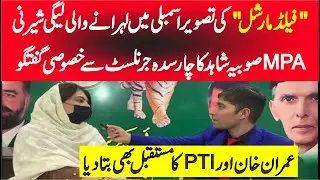 PTI VS PMLN & DG ISPR | PMLN MPA Sobia Shahid Speacial Interview