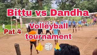 Rajesh six v/s Daringbadi Volleyball match 👍🏐