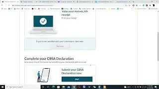 CBSA Declaration via ArriveCan Prior to entering Canada (Canadian Customs Declaration)