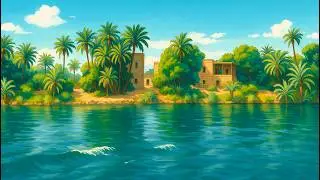 🎵 Nile River Sunrise &ndash; Golden Reflections |  Egyptian Ambient Music by Chill and Trip Sounds