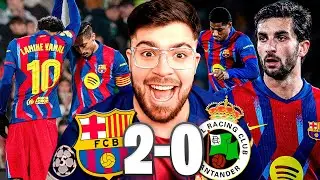 ¡BARCELONA AVANZA! VICTORIA POR 2-0 FRENTE AL REAL RACING EN COPA DEL REY: ¿ENCAMINADOS AL TÍTULO?