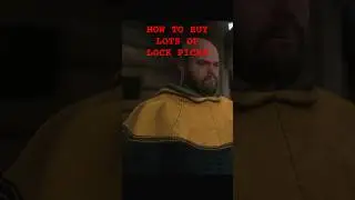 Kingdom Come Deliverance-How To Buy Lots Of Lock Picks