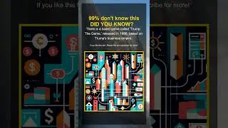 🎲 There&rsquo;s a board game based on a future US President 😮 Comment &ldquo;IKT&rdquo; #didyouknow #didyouknowfacts