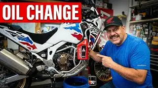 Как заменить масло Africa Twin за 5 простых шагов