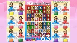 Wii Party 2025 BIG6 Tournament About Face Challenge Ep 63 Mii's Matchday 05-06