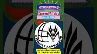 Current Affairs | Latest News & Updates | Jan 31  | Current Affairs 2026 #currenaffairs #gk