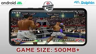 KNOCKOUT KINGS 2003 | DOLPHIN ANDROID | GAMECUBE GAMEPLAY