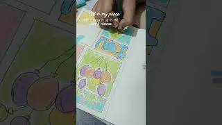 peace turning into disaster 🙃😩 #youtubeshorts #art #relatable #doodleart
