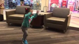Mcsweets dancing at the mall
