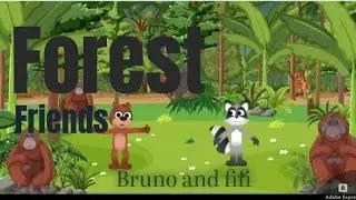 When a fast fox and a strong bear team up #KidsStoryTime #TeamworkMagic #ForestFriends #foryou #kids
