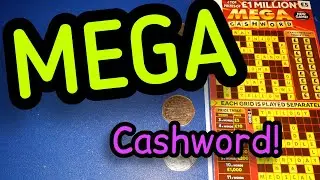 MEGA CASHWORD new Scratch cards! | it takes AGES! | Bierans Cards