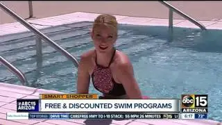 Take free water safety classes for free over the summer!