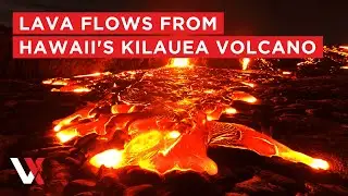 LIVE | Stunning View Of Lava Flowing From Hawaii's Kilauea Volcano | VERTEX