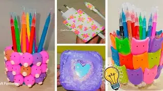 DIY - Making Desktop Organizer with  Waste Paper | Pen Holder Organizer | Paper Crafts