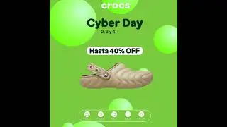 Cyber Day Crocs | Hasta 40% OFF