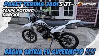Modifikasi satria Fu • paket 5jt hasilnya keren parah🔥|| by AD GARAGE KEDIRI