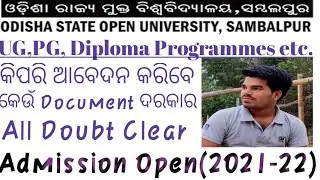 odisha state open University admission