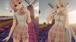 【MMD】Produce48 - Nekkoya【TDA Nekkoya Haku x Luka】KPOP
