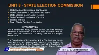 ADMINISTRATIVE SYSTEM AT STATE AND DISTRICT LEVELS (In Malayalam)