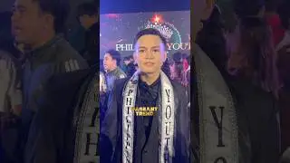 Interview with the newly crowned Mr Philippine Youth 2026 Grand Winner James Lourence Gumahin