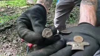 #Metal Detection 163 year old coin dug up on Hamilton trails!!!