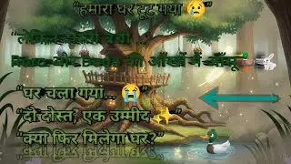 घर सिर्फ जगह नहीं होता 💖 | Roro Dodo Emotional Cartoon Story