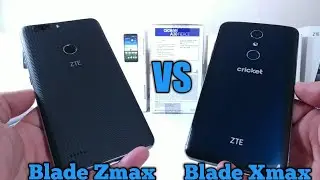 ZTE Blade Zmax Metro PCS vs ZTE Blade Xmax Cricket Wireless Speed Test