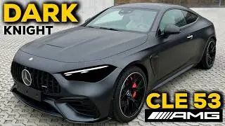 2026 Mercedes-AMG CLE 53 DARK KNIGHT Coupe &ndash; BRUTAL Graphite & Beige Spec! Full Review