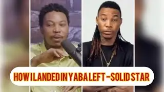 How I landed in yaba left and why -Solid star