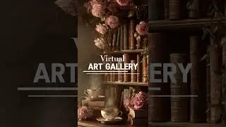 French Biblioth&egrave;que Still Life | Luxury Quiet Art