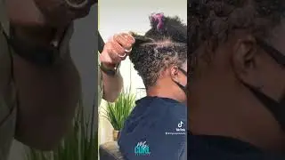 Wash and go tapered cut texture 4