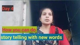 Let's learn new English words with story telling 💯☺️