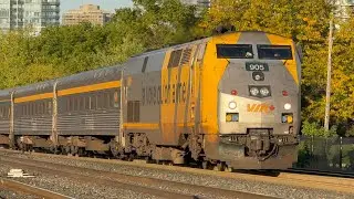 4K trains in Mimico!