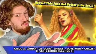 This Spanish & Reggae Vibe Hit..! || Karol G, Damian Marley - Love With A Quality || Reaction ||