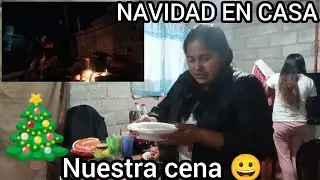 PRIMER NAVIDAD EN CASA PROPIA 😮 NUESTRA CENA 🙏🏻 #gracias #2025 #navidad 
