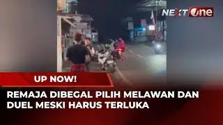 Remaja Dibegal Pilih Melawan Hingga Alami Luka Bacok | UP NOW!
