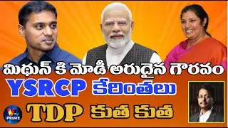 MP P.V.Mithun Reddy at UNGA 80 | Political Shock for TDP & NDA Allies | YSRCP MP in UN Delegation |