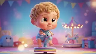 Magic Playground Ride 🎠✨ Fun Playground Song for Kids | Playtime Adventure