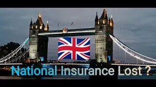 National insurance letter lost in U.K. ?