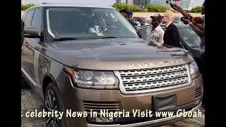 Small Doctor Storms Oritsefemi's Wedding With His 2017 Range-Rover As The BEST MAN,With Junior Boy