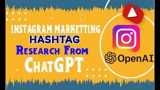Instagram hashtag research from ChatGPT.
