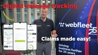 Webfleet digital logbook for business mileage claims