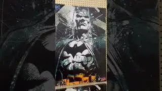 Batman Graffiti Canvas Wall Decor
