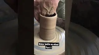 Water bottle part -1 | clay bottle | water bottle | mitti ki bottle | #clay #startup #india