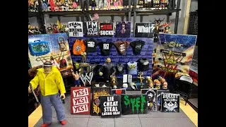 WWE CUSTOM MERCHANDISE STAND